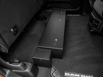 Tuffy Security Products Underseat Lockbox with Keyed Lock (19-25 RAM 1500 Crew Cab)