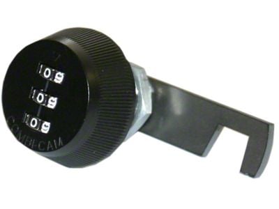 Tuffy Security Products 3-Digit Camlock for Camlock System (Universal; Some Adaptation May Be Required)