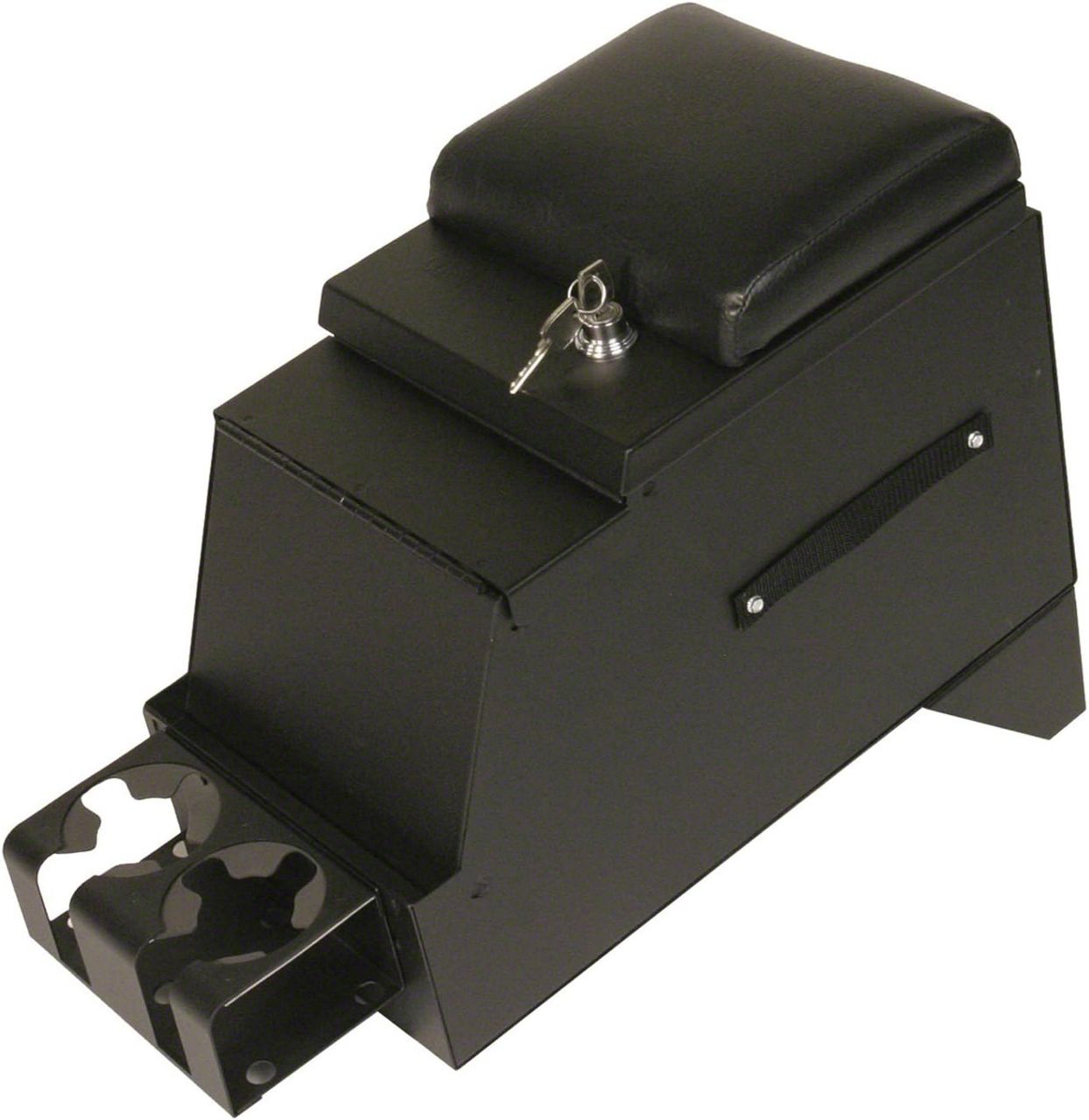 Tuffy Security Products Deluxe Stereo Center Security Console; 10-Inch; Black (Universal; Some Adaptation May Be Required)