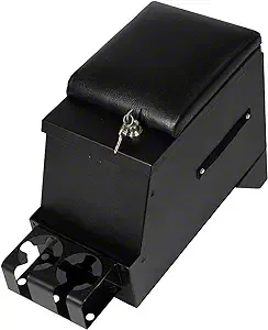 Tuffy Security Products Series II Center Security Console; 10-Inch; Black (Universal; Some Adaptation May Be Required)
