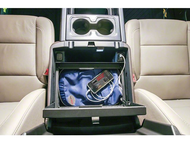 Tuffy Security Products Underseat Lockbox with Combo Lock (15-24 F-150 SuperCab)