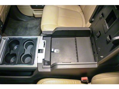 Tuffy Security Products Security Console Safe with Combo Lock (11-16 F-350 Super Duty)