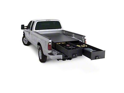 Tuffy Security Products Heavy-Duty Truck Bed Security Drawer; 14-Inches Tall (04-25 Silverado 1500 w/ 5.80-Foot Short Box)