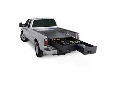 Tuffy Security Products Heavy-Duty Truck Bed Security Drawer; 14-Inches Tall (07-24 Silverado 2500 HD w/ 6.50-Foot & 6.90-Foot Standard Box)