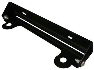 Tuffy Security Products Flip-Up License Plate Holder for Roller Winch Fairlead (Universal; Some Adaptation May Be Required)
