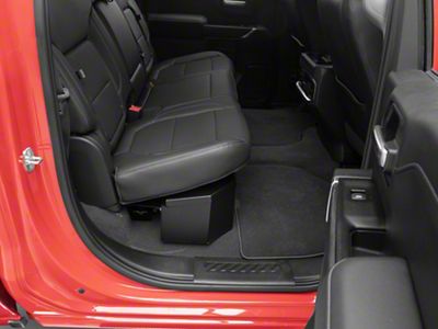 Tuffy Security Products Underseat Lockbox with Keyed Lock (19-25 Sierra 1500 Double Cab, Crew Cab)