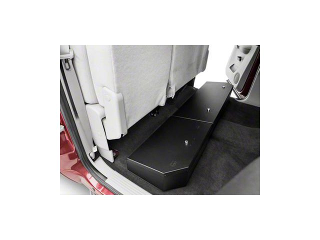 Tuffy Security Products Underseat Lockbox with Keyed Lock; Full Length (07-19 Sierra 3500 HD Crew Cab)