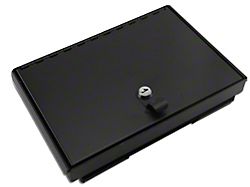 Tuffy Security Products Security Console Safe with Keyed Lock (20-25 Silverado 3500 HD w/ Flow-Through Center Console & w/o Wireless Charging Pad)