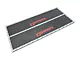 Front Door Sill Protection with F-150 Logo; TUF-LINER Black; Red (15-24 F-150)