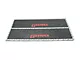 Front Door Sill Protection with F-150 Logo; TUF-LINER Black; Red (15-24 F-150)