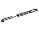 Tailgate Insert Letters; Gloss Black (18-20 F-150 w/o Tailgate Applique)