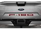 Tailgate Insert Letters; Gloss Red (18-20 F-150 w/o Tailgate Applique)