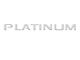 Tailgate Insert Letters; Gloss White (18-20 F-150 Platinum)
