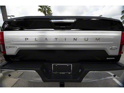 Tailgate Insert Letters; Magnetic (15-17 F-150 Platinum)