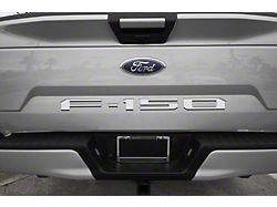 Tailgate Insert Letters; Matte White (18-20 F-150 w/o Tailgate Applique)