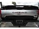 Tailgate Insert Letters; Ruby Red (18-20 F-150 King Ranch)