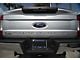 Tailgate Insert Letters; Brushed Silver (17-19 F-350 Super Duty)