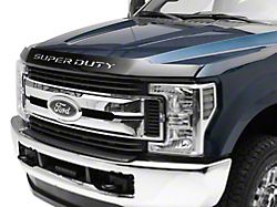 Hood Insert Letters; Liquid Chrome (17-22 F-250 Super Duty)