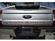 Tailgate Insert Letters; Gloss Red (17-19 F-250 Super Duty)