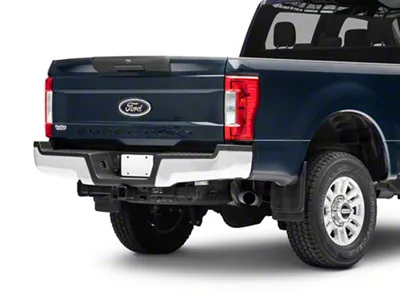 Tailgate Insert Letters; Matte Black (17-19 F-250 Super Duty)