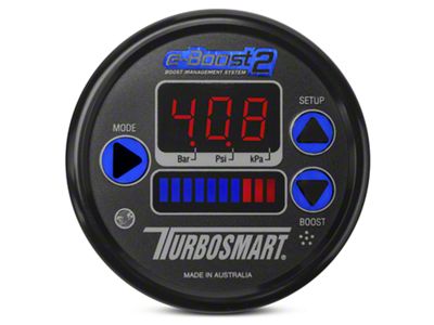 Turbosmart e-Boost2 Boost Controller; 60mm; Black (Universal; Some Adaptation May Be Required)