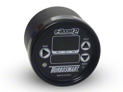 Turbosmart e-Boost2 Boost Controller; 66mm; Black (Universal; Some Adaptation May Be Required)