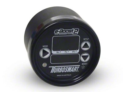 Turbosmart e-Boost2 Boost Controller; 66mm; Black (Universal; Some Adaptation May Be Required)