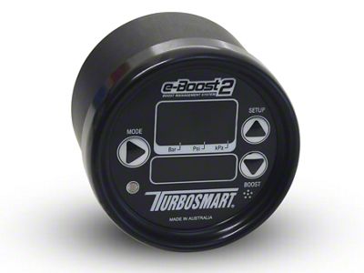 Turbosmart e-Boost2 Boost Controller; 66mm; Black (Universal; Some Adaptation May Be Required)