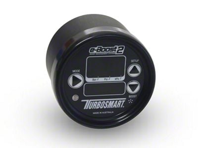 Turbosmart e-Boost2 Boost Controller; 66mm; Black (Universal; Some Adaptation May Be Required)