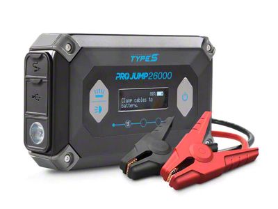 TYPE S 12V 9.0L ProJump Battery Jump Starter; 26000mAh