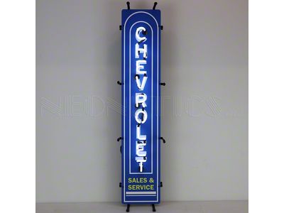 Chevrolet Vertical Junior Neon Sign