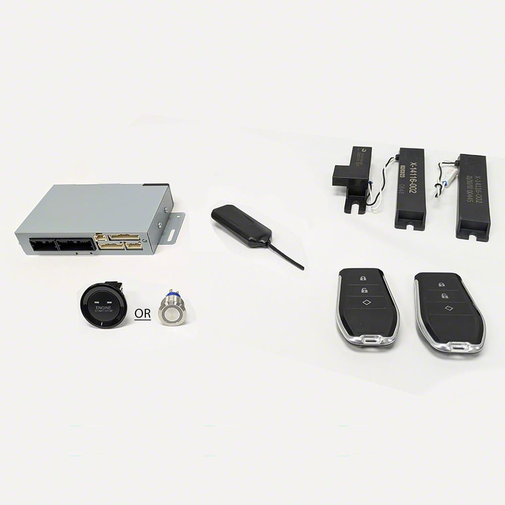 Premium Push Button Start System without Relay Module; Plastic Button ...
