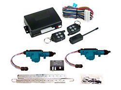 Remote Starter with Door Keyless Entry; 2-Door (Universal; Some Adaptation May Be Required)