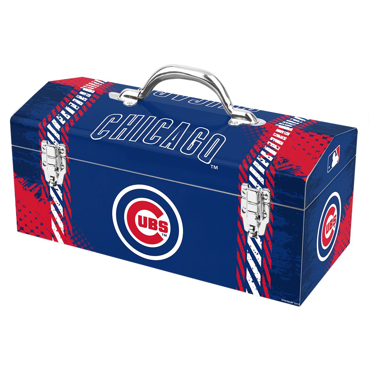 Universal AT Tool Box with Chicago Cubs Logo; Blue and Red - Free Shipping