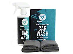 Waterless Pro Car Wash with 4 Microfiber Towels; 16-Ounce 