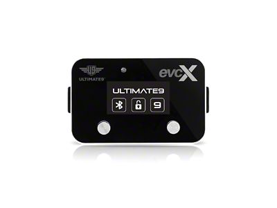 Ultimate9 evcX Throttle Controller with Bluetooth App (10-24 F-150 Raptor)