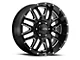 Ultra Wheels Hunter Gloss Black Milled 6-Lug Wheel; 20x10; -25mm Offset (04-08 F-150)
