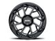 Ultra Wheels Patriot Gloss Black Milled 6-Lug Wheel; 20x9; 18mm Offset (07-13 Sierra 1500)