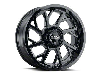 Ultra Wheels Patriot Gloss Black 6-Lug Wheel; 20x10; -25mm Offset (07-13 Sierra 1500)