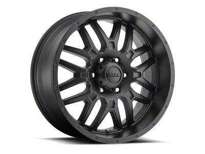 Ultra Wheels Hunter Satin Black 6-Lug Wheel; 18x9; 18mm Offset (21-24 F-150)