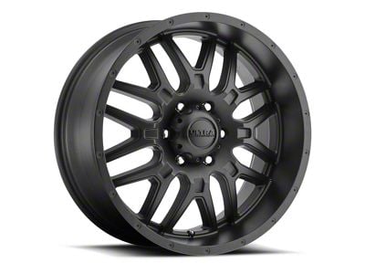 Ultra Wheels Hunter Satin Black 6-Lug Wheel; 18x9; -12mm Offset (19-26 Silverado 1500)