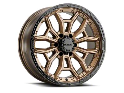 Ultra Wheels Warmonger 6 Bronze 6-Lug Wheel; 17x9; 12mm Offset (07-13 Sierra 1500)