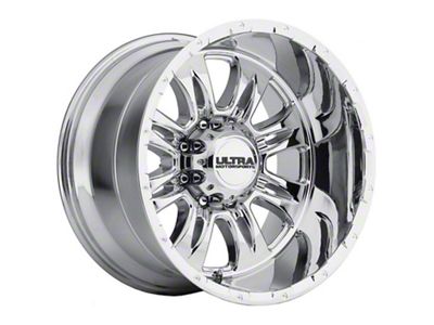 Ultra Wheels Hunter Chrome 6-Lug Wheel; 18x9; 18mm Offset (07-13 Silverado 1500)