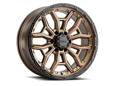 Ultra Wheels Warmonger 6 Bronze 6-Lug Wheel; 17x9; 12mm Offset (07-13 Silverado 1500)