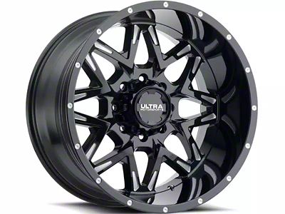 Ultra Wheels Carnivore Gloss Black 6-Lug Wheel; 20x9; 1mm Offset (07-14 Tahoe)