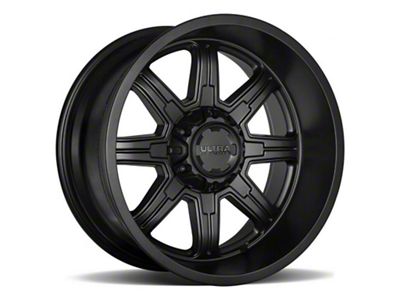 Ultra Wheels Menace Satin Black 6-Lug Wheel; 20x9; 18mm Offset (07-14 Tahoe)