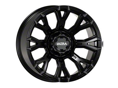 Ultra Wheels Scorpion Gloss Black 6-Lug Wheel; 20x10; -25mm Offset (07-14 Tahoe)