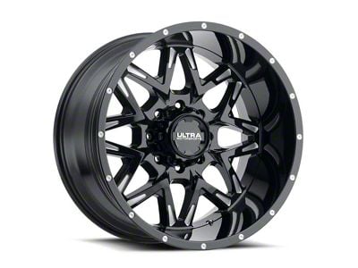 Ultra Wheels Carnivore Gloss Black 8-Lug Wheel; 20x9; 18mm Offset (08-10 F-250 Super Duty)