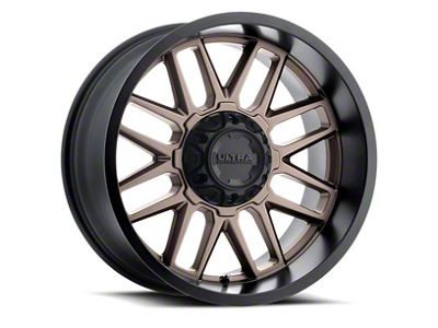 Ultra Wheels Butcher Dark Satin Bronze 8-Lug Wheel; 18x9; 12mm Offset (08-10 F-350 Super Duty SRW)