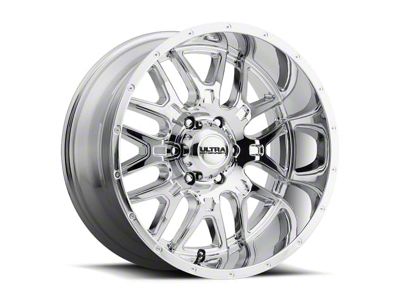 Ultra Wheels Hunter Chrome 8-Lug Wheel; 20x9; 18mm Offset (10-18 RAM 3500 SRW)